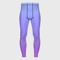 Тайтсы мужские Фиолетовый градиент, цвет: 3D-принт