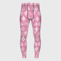 Тайтсы мужские Кристаллы, цвет: 3D-принт