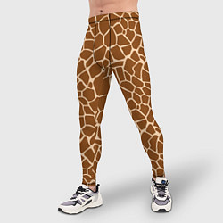 Тайтсы мужские Пятнистая шкура жирафа, цвет: 3D-принт — фото 2