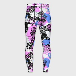Мужские тайтсы Multicolored wild cats