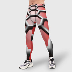Тайтсы мужские Броня робота, цвет: 3D-принт — фото 2
