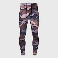 Мужские тайтсы Камуфляж-грязь