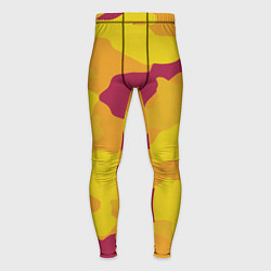 Мужские тайтсы Камуфляж золото текстура