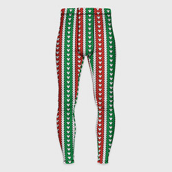 Тайтсы мужские Knitted pattern, цвет: 3D-принт