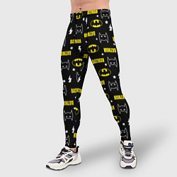 Тайтсы мужские Бэтмен узор, цвет: 3D-принт — фото 2