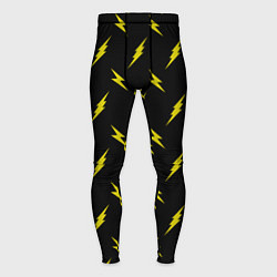 Тайтсы мужские Молнии Флеша, цвет: 3D-принт