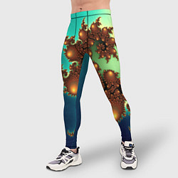 Тайтсы мужские Психоделика абстракция, цвет: 3D-принт — фото 2