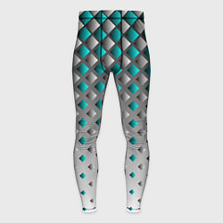 Тайтсы мужские Фигурный каскад, цвет: 3D-принт