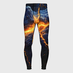 Мужские тайтсы Молнии в разбитом небе
