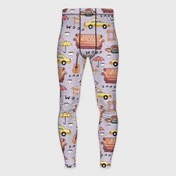 Мужские тайтсы Друзья - паттерн