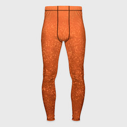 Мужские тайтсы Кораллово-оранжевый текстурный градиент