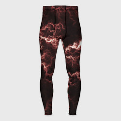 Мужские тайтсы Lightning red