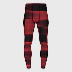 Мужские тайтсы Color red square