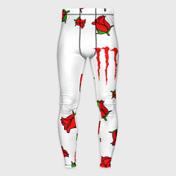 Мужские тайтсы Monster energy steel rose