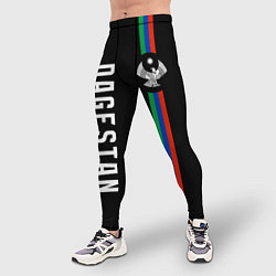 Тайтсы мужские Республика - Дагестан, цвет: 3D-принт — фото 2