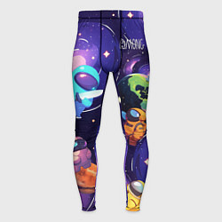 Мужские тайтсы Among Us космос
