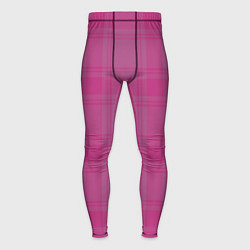 Мужские тайтсы Checkered pink