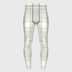 Мужские тайтсы Checked white completely
