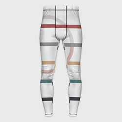 Мужские тайтсы Stripes and circle