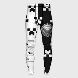 Мужские тайтсы Doom x minecraft pattern