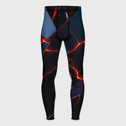 Тайтсы мужские Plate fracturing, цвет: 3D-принт