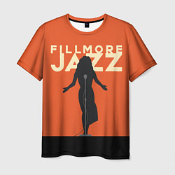 Футболка мужская Fillmore Jazz, цвет: 3D-принт