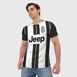 Футболка мужская Juventus FC: Jeep, цвет: 3D-принт — фото 2