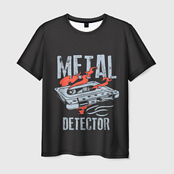 Футболка мужская Metal Detector, цвет: 3D-принт