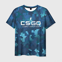 Мужская футболка Cs:go - Cobalt Disruption Ржавый кобальт
