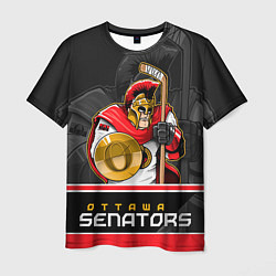 Футболка мужская Ottawa Senators цвета 3D-принт — фото 1