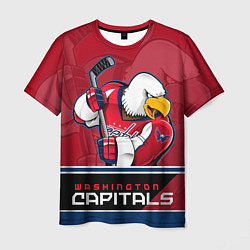 Футболка мужская Washington Capitals, цвет: 3D-принт