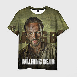 Мужская футболка Ходячие мертвецы: Рик Граймс