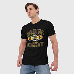 Футболка мужская Boston Bruins: Est.1924, цвет: 3D-принт — фото 2