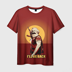 Мужская футболка Маркс: Ill Be Back