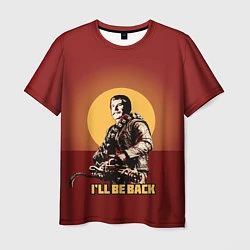 Мужская футболка Stalin: Ill Be Back