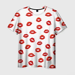 Мужская футболка Поцелуйчики