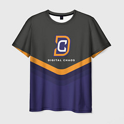 Футболка мужская Digital Chaos Uniform, цвет: 3D-принт