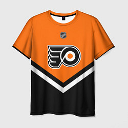 Футболка мужская NHL: Philadelphia Flyers, цвет: 3D-принт