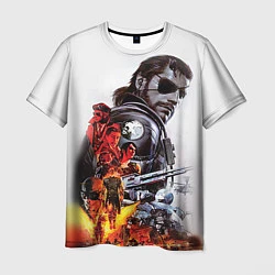 Мужская футболка Metal gear solid 2