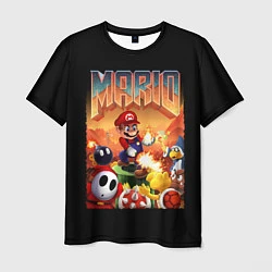 Мужская футболка Mario Doom