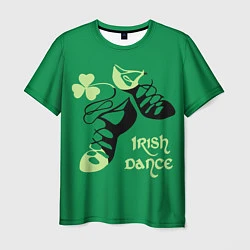 Мужская футболка Ireland, Irish dance