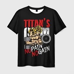 Мужская футболка Titans Gym
