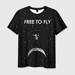 Мужская футболка Free to Fly