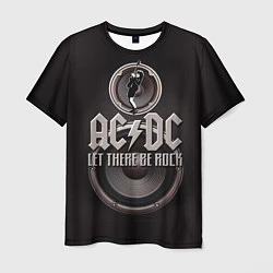 Футболка мужская AC/DC: Let there be rock, цвет: 3D-принт