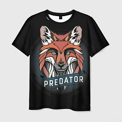 Футболка мужская Predator Fox, цвет: 3D-принт