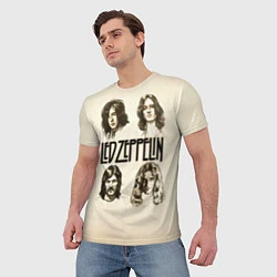 Футболка мужская Led Zeppelin Guys, цвет: 3D-принт — фото 2