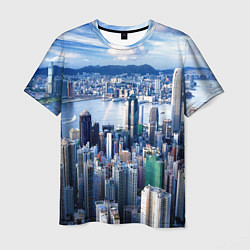 Мужская футболка Гонконг - Китай