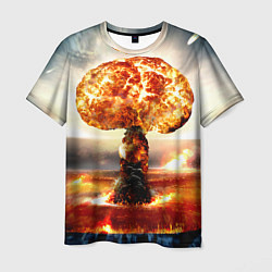 Мужская футболка Атомный взрыв