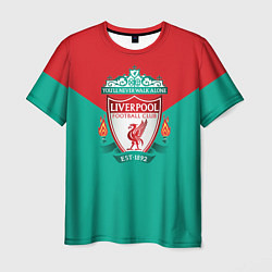 Мужская футболка Liverpool: Green style