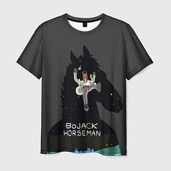 Мужская футболка Bojack Horseman